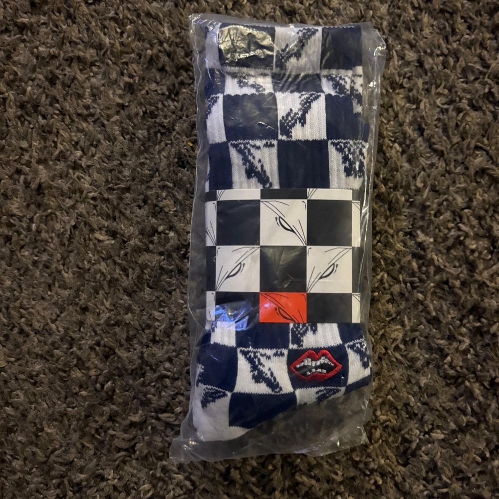 Chrome Hearts x Matty Boy 99 Eyes Socks Blue
